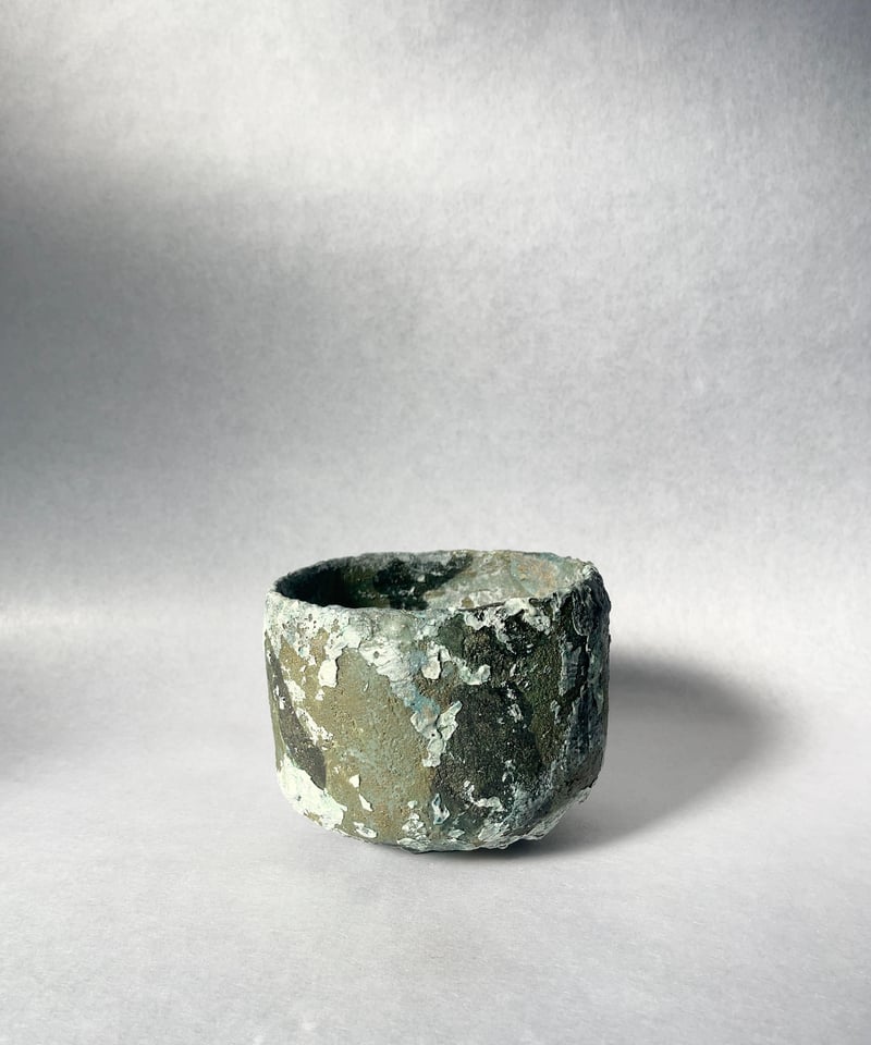 波部圭亮 Ruins・L 陶器鉢 おんぶれ作家鉢 / Plant pot mania | 圭介