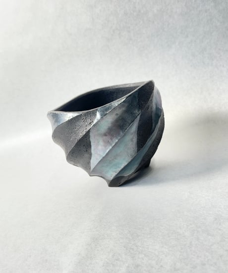 Spiral・round(燻銀彩) 3号