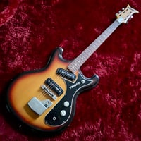 c.1968- Teisco V-2 Mosrite Style MIJ Vintage Guitar “Sunburst”