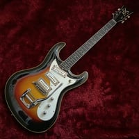 c.1966-1968 Vox V241 “Bulldog” Mosrite Style Vintage Rare Guitas “Sunburst”