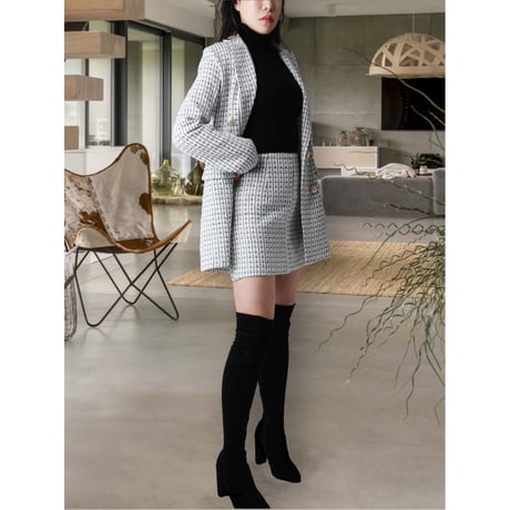 diploa | PLAID TWEED 6BW JK