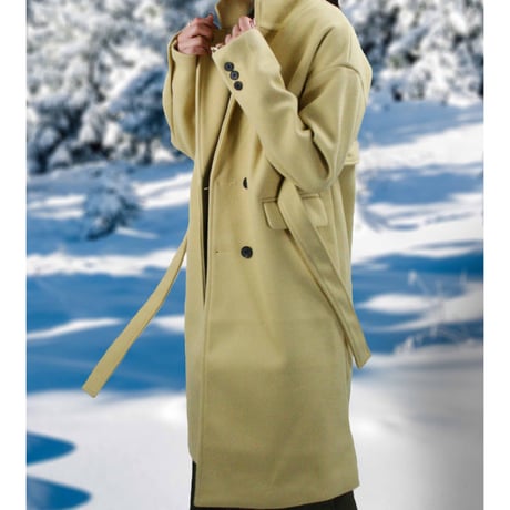 diploa | DOUBLE CHESTER COAT