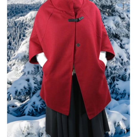 diploa | MOCK NECK COCOON COAT