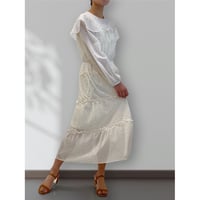 diploa | DOT RUFFLE DRESS