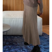 diploa | ACCORDION PLEAT KNIT SKIRT
