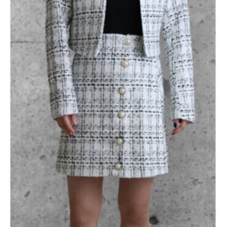 diploa | TWEED SKIRT