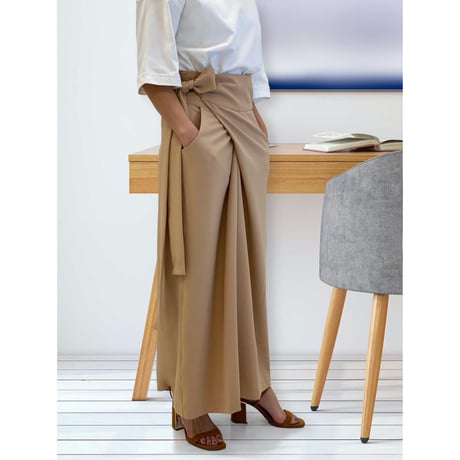 diploa | WRAP SKIRT | Beige