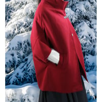 diploa | MOCK NECK COCOON COAT