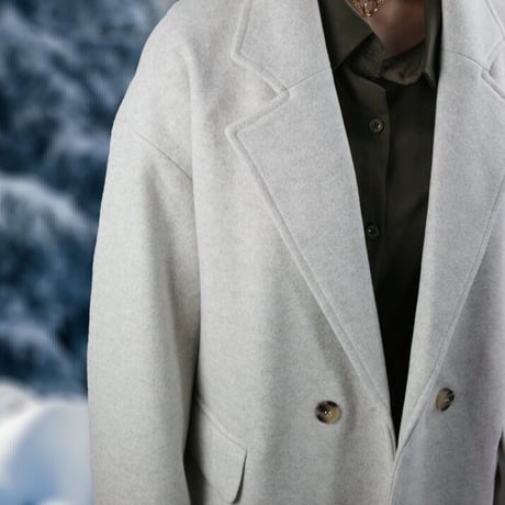 diploa | DOUBLE CHESTER COAT