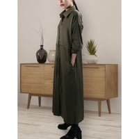 diploa | SATIN SHIRT DRESS