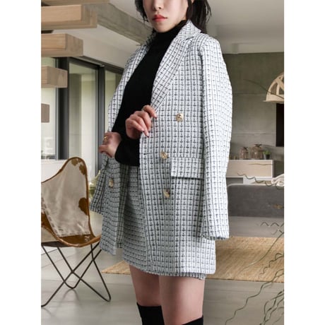 diploa | PLAID TWEED 6BW JK