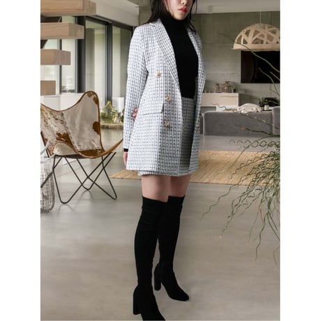 diploa | PLAID TWEED 6BW JK