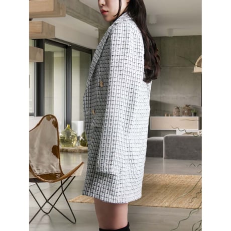 diploa | PLAID TWEED 6BW JK