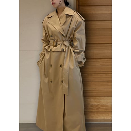 diploa | MAXI TRENCH COAT | Beige