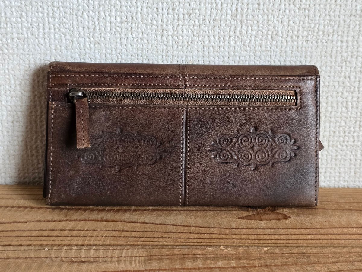 牛革長財布【カザフスタン Khan Mura製】KM-WL005 | Tulpar
