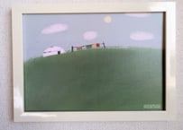 A4版ポスター「夏営地」【カザフスタン　Bakyt Shuketayev】BA-PB003-01