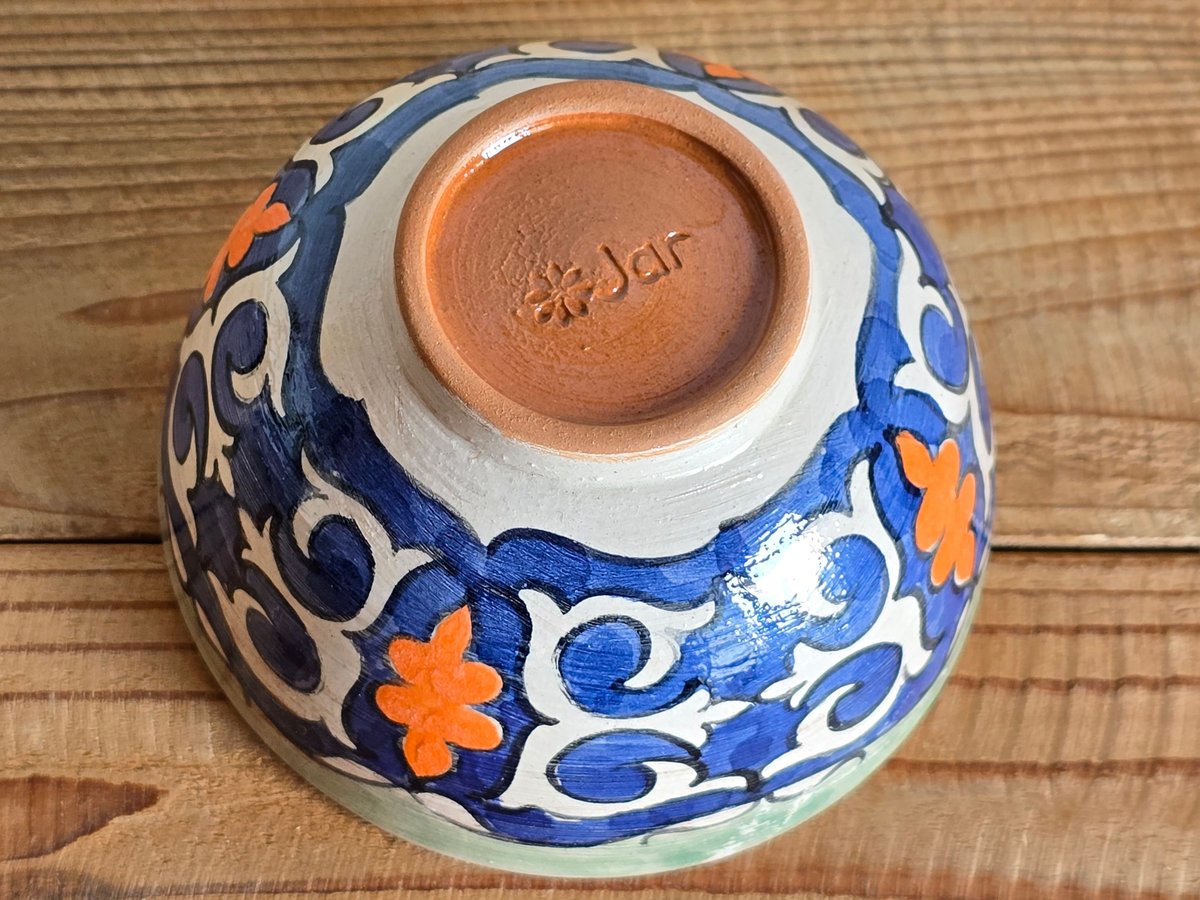 陶器 壁掛け 船のデザイン JYVYMA 陶器飾りうつわ【カザフスタン Guljan】GJ-KS16-2 | Tulpar