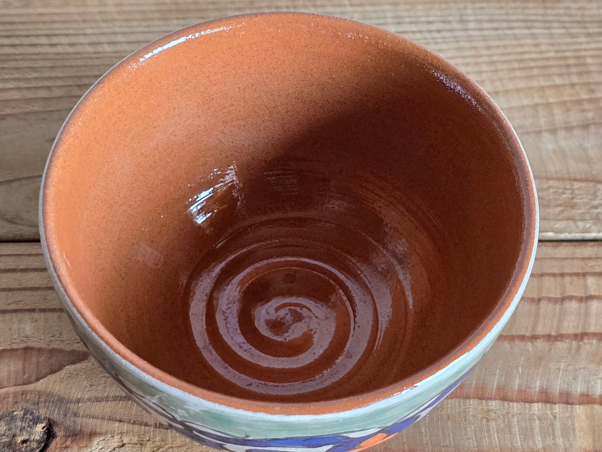 陶器飾りうつわ【カザフスタン Guljan】GJ-KS16-2 | Tulpar