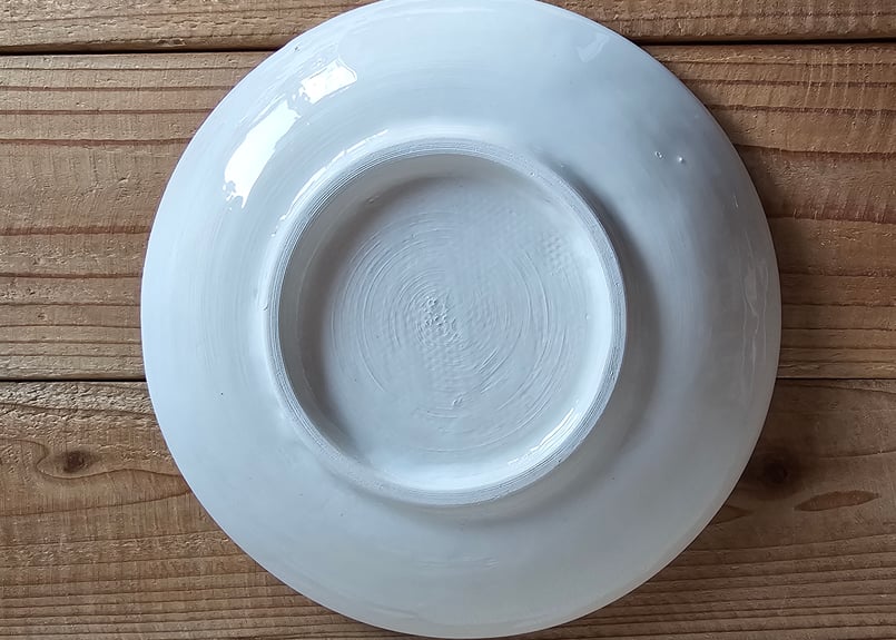 陶器皿16.5cm【カザフスタン Guljan】GJ-DS017-1 | Tulpar