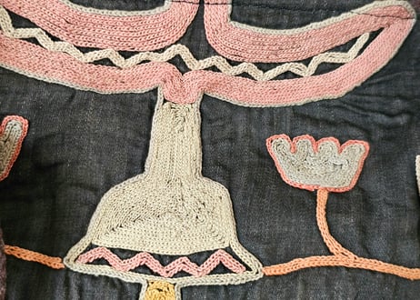 ビンテージ刺繍トートバッグ【クルグズスタン　Saima製】SM-TB2-6