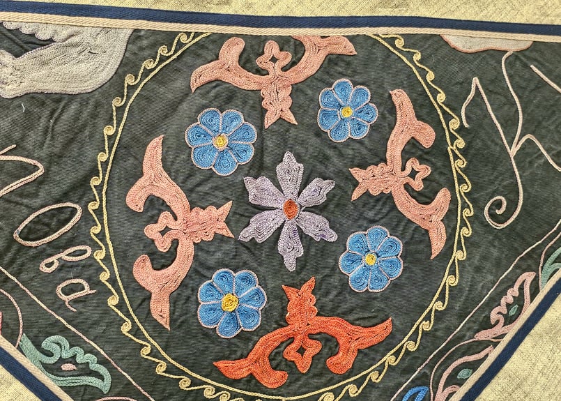 フランス刺繍　翁　壁掛け　刺繍 m78100609615_1.jpg?1718671976