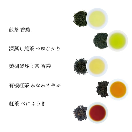 【香りたつ茶畑３品種 日本茶ギフト】最高級シングルオリジン 煎茶（緑茶）・釜炒り茶・和紅茶（通常ギフト、お湯・水出し両用、ティーバッグorリーフ）