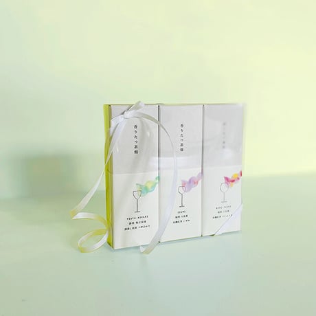 【香りたつ茶畑３品種 日本茶ギフト】最高級シングルオリジン 煎茶（緑茶）・釜炒り茶・和紅茶（通常ギフト、お湯・水出し両用、ティーバッグorリーフ）