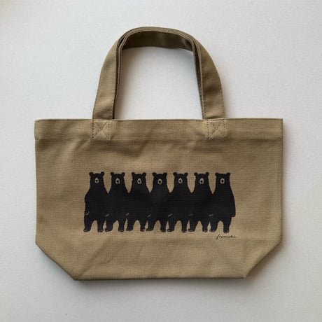 ランチバッグ「Bear」（カーキ）
