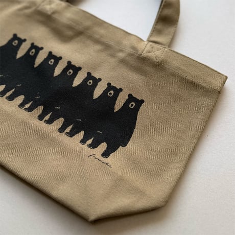 ランチバッグ「Bear」（カーキ）