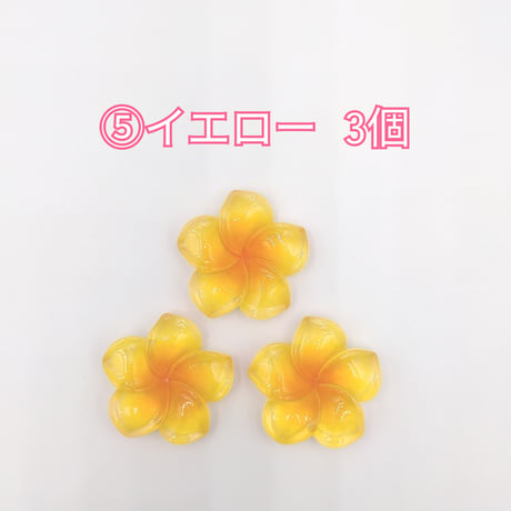 【D854-2】ハイビスカス　同色3個