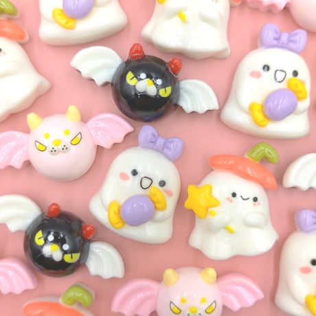 【D888-1】ハロウィン⑦　4個セット　ミックス