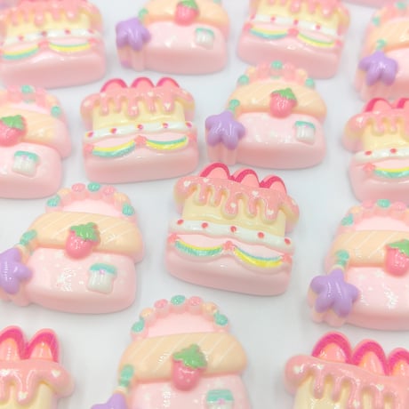 【D705】ケーキ　カバン　バッグ　2個セット