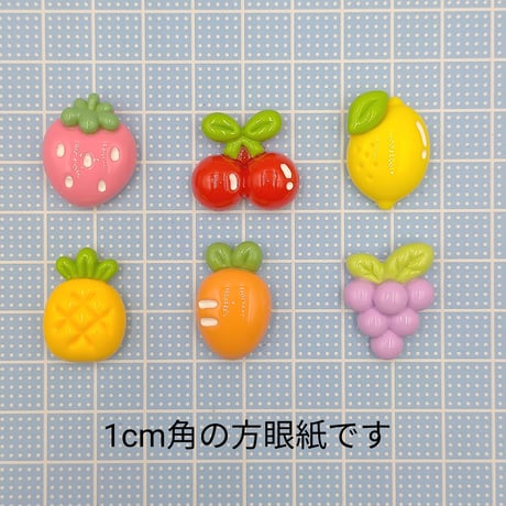 【D560-2】フルーツ　ツヤ　同種2個