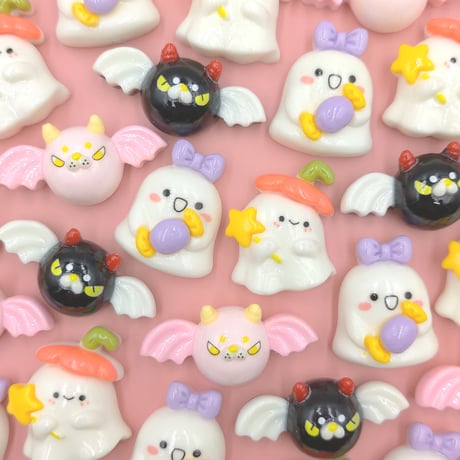 【D888-1】ハロウィン⑦　4個セット　ミックス