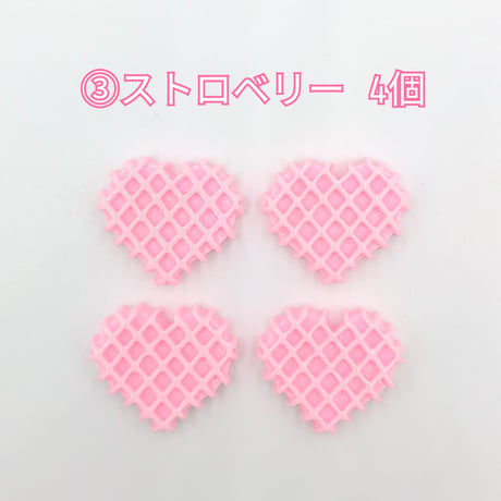 【D359】チョコレート　ハート　4個セット