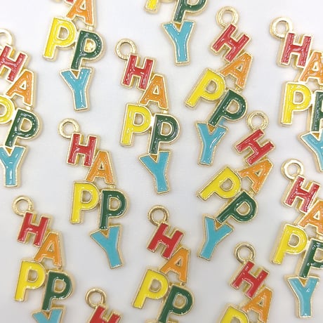 【C33】HAPPY　チャーム　1個