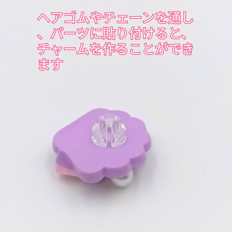 【K18】接続パーツ　半円　10mm×10mm　 15個セット