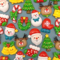 【D753-2】クリスマス⑧  同種類3個