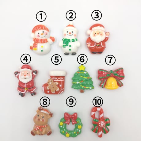 【D610-2】クリスマス③　同種類3個セット