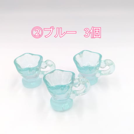 【D903-2】ピッチャー　クリア　同色3個