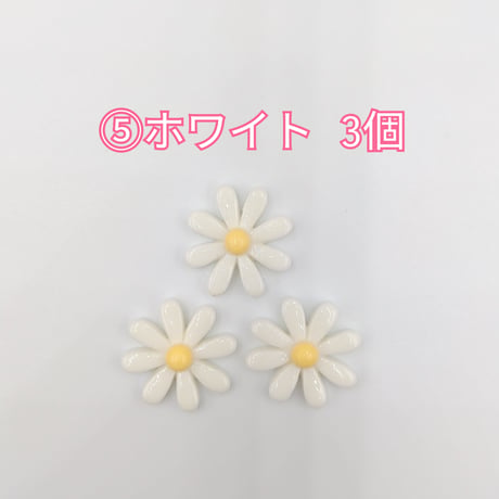 【D629-2】花　同色3個セット