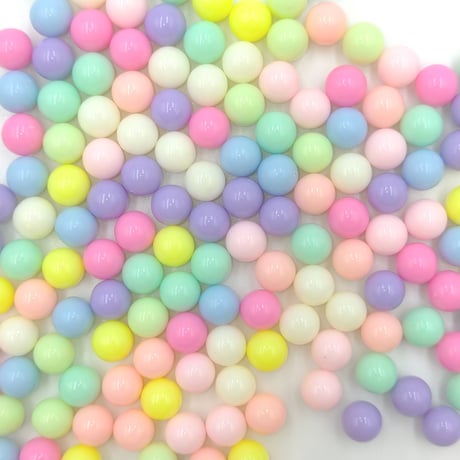 【D314】ミンツ　パステル　ツヤ　6mm　20g　カラーミックス