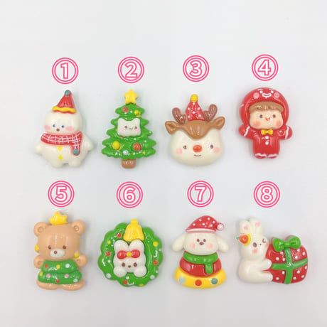 【D751-2】クリスマス⑥　同種類3個