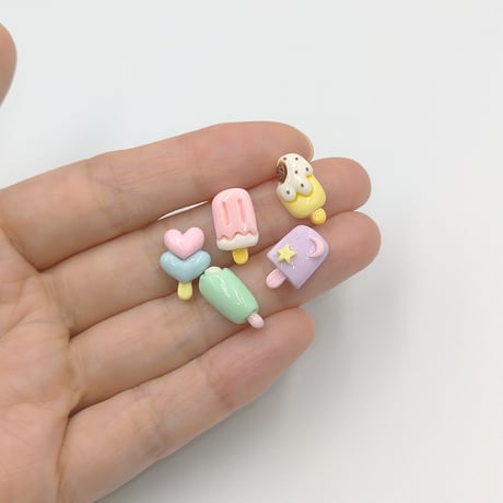 【D723-2】ミニ　アイスクリーム　同種類3個