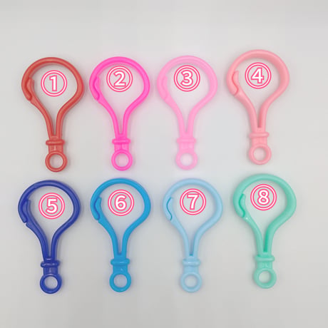 【K33】ナスカン　プラスチック　カラー　同色3個セット