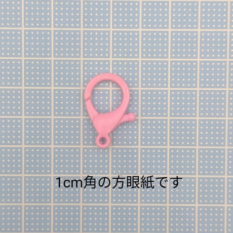 【K31】カニカン　Sサイズ　プラスチック　同色5個