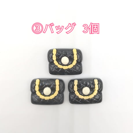 【D575】オシャレ　バッグ　ハート　3個セット　ミックス