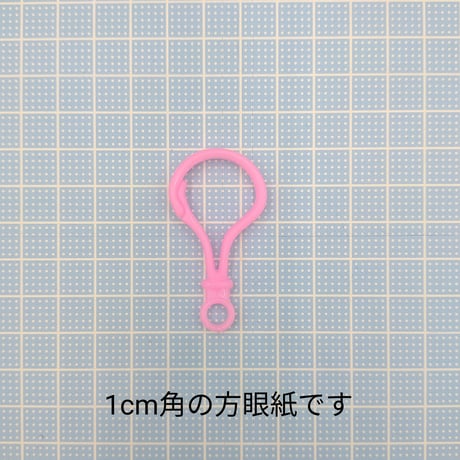 【K33】ナスカン　プラスチック　カラー　同色3個セット