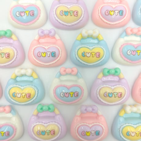 【D669-2】バッグ　CUTE　同色2個
