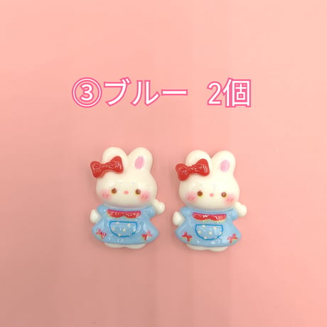 【D914】ウサギ　ワンピース　2個セット